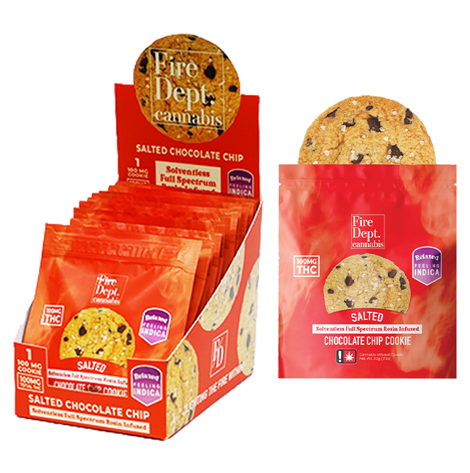 Photograph of product: FIRE DEPT | COOKIE | CHOCOLATE CHIP | Oui'd