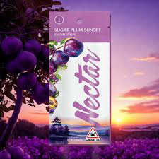 Photograph of product: Sugar Plum Sunset Vape Cart