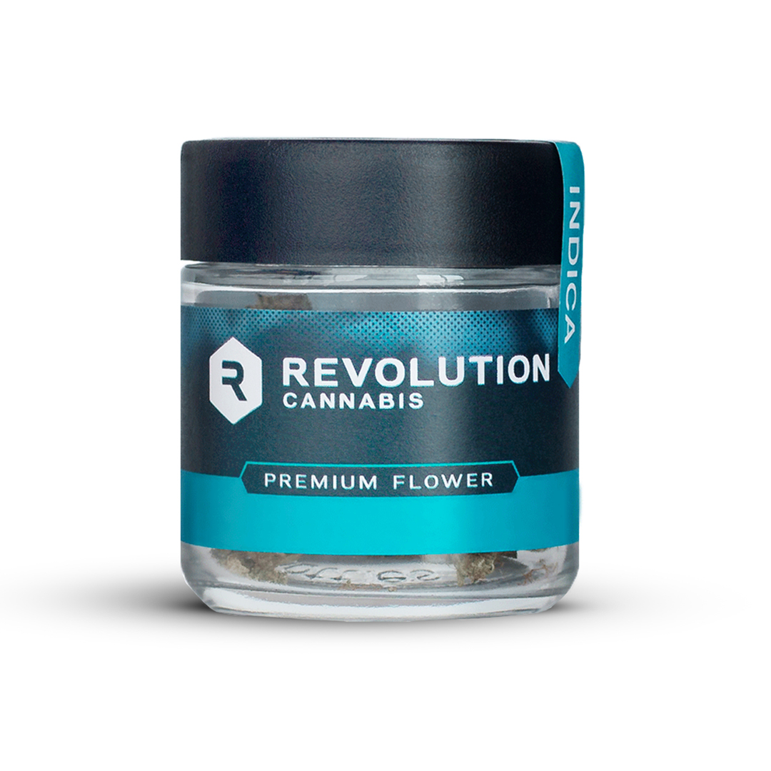 Photograph of product: Revolution - Flower - Buds - King Crasher - Oui'd - 3.5G - Silver