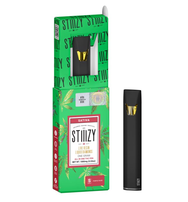 Photograph of product: PURPLE HAZE - 1G ALL IN ONE LIQUID DIAMONDS