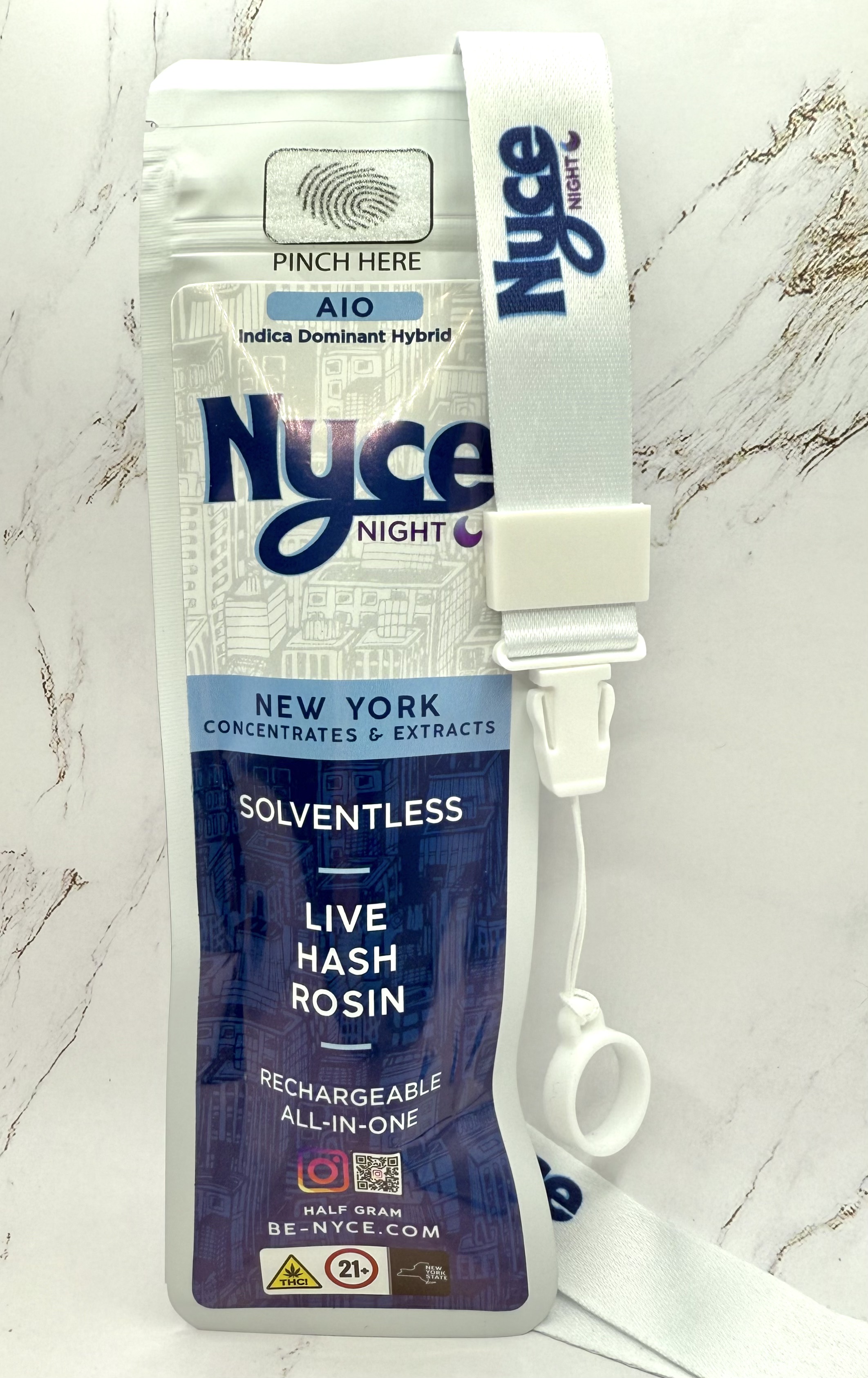 Photograph of product: NYCE - PGMO - Rosin Vape