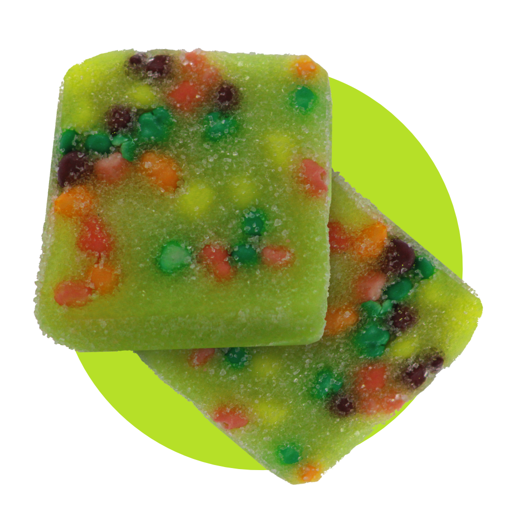 Photograph of product: HIJNX | Purple Raz Micro Dots | 50mg