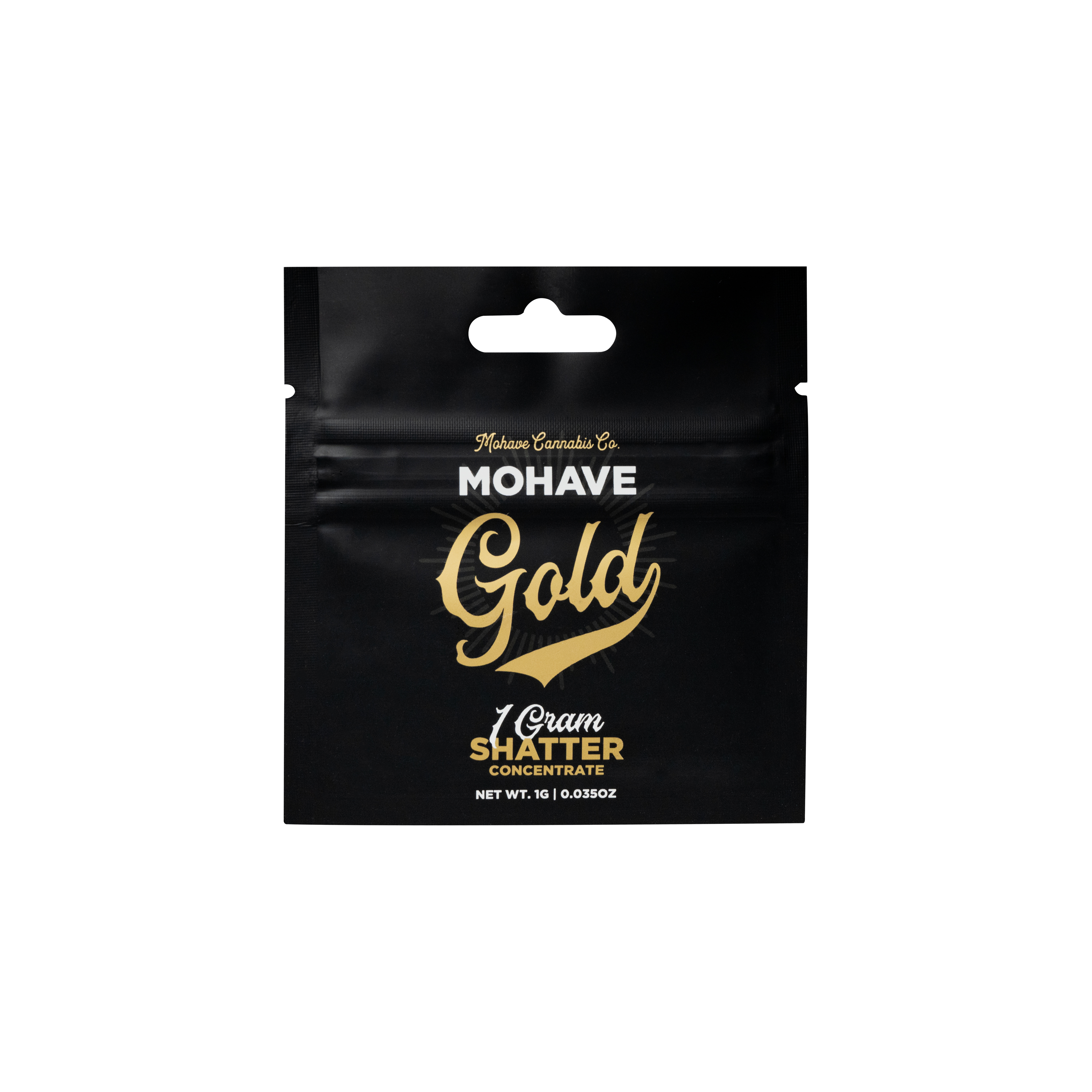 Photograph of product: Mohave Gold Shatter 1g Guavanade