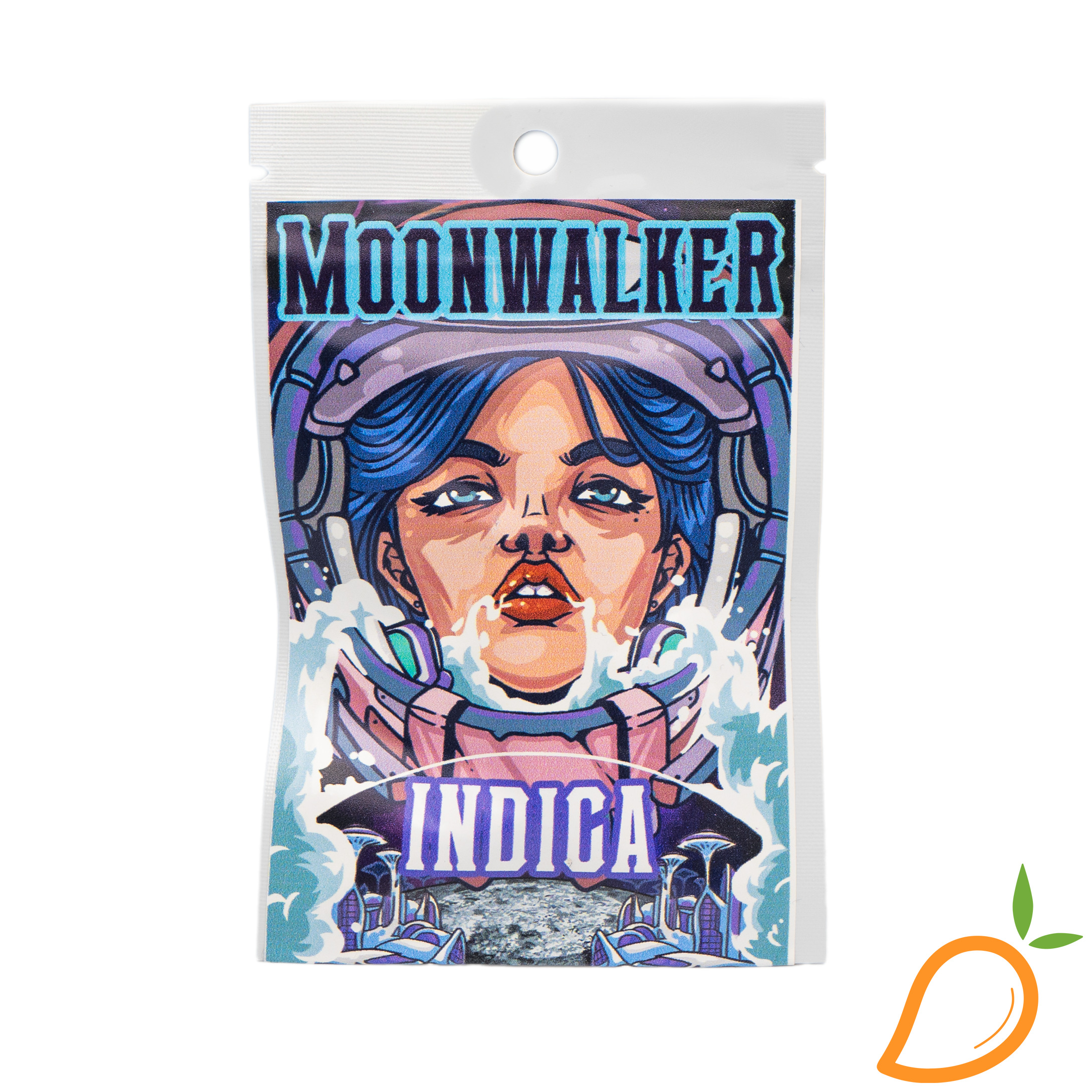 Photograph of product: 1g Blueberry Cough Vape Moonwalker