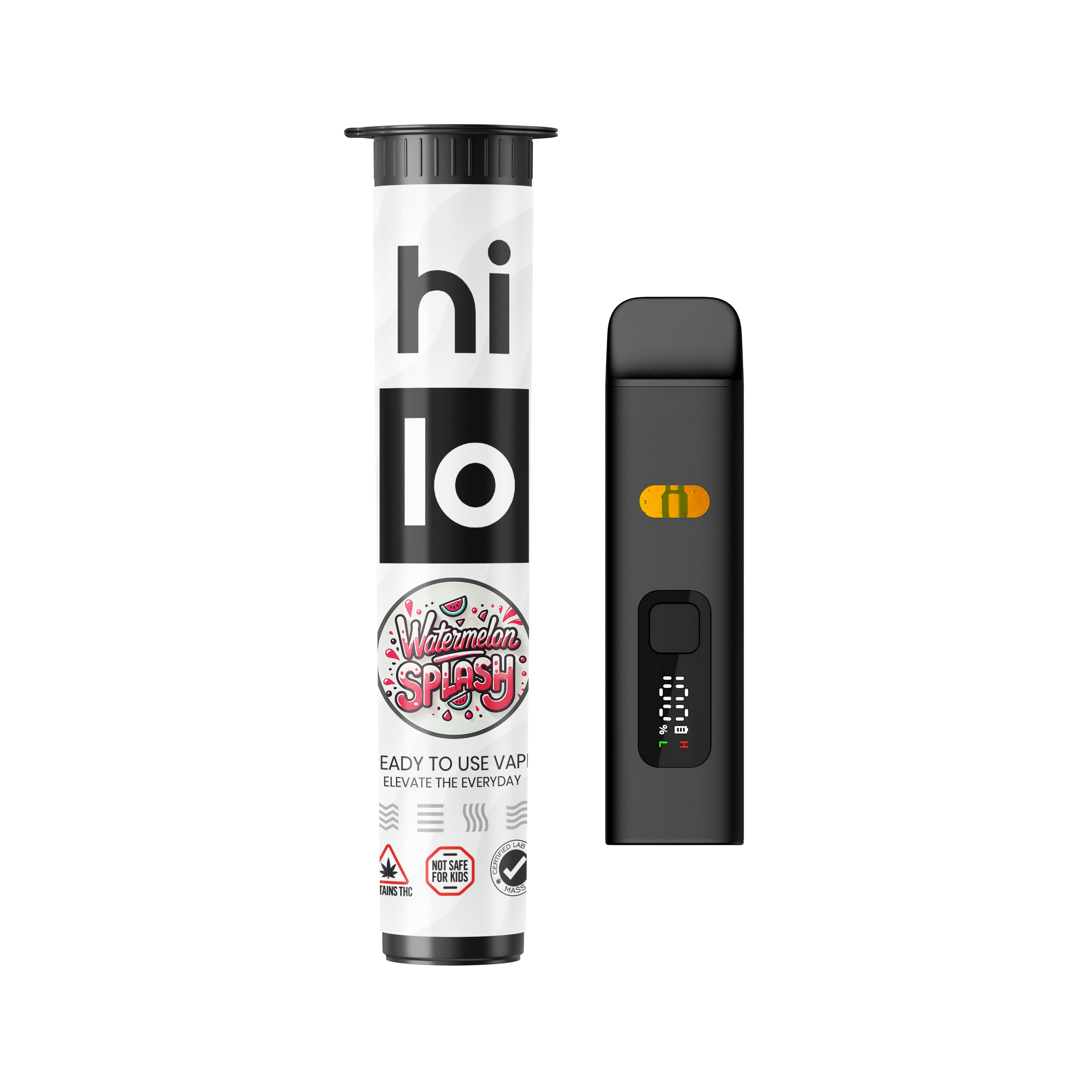 Photograph of product: HILO | Watermelon Splash | Disposable (H)