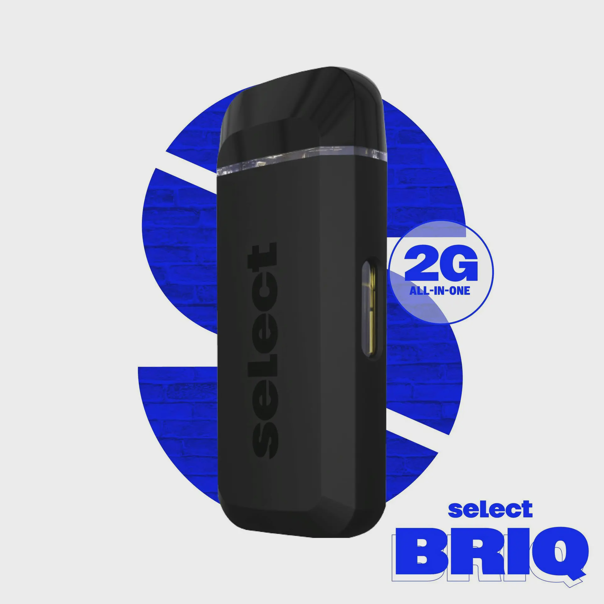 Photograph of product: Briq Disposable | 2g | Oui'd | Black Cherry Maduro