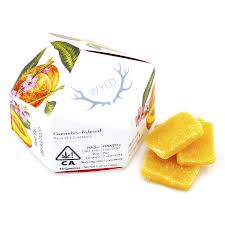 Photograph of product: Wyld 2:1 CBD:TH-oui Peach Gummy