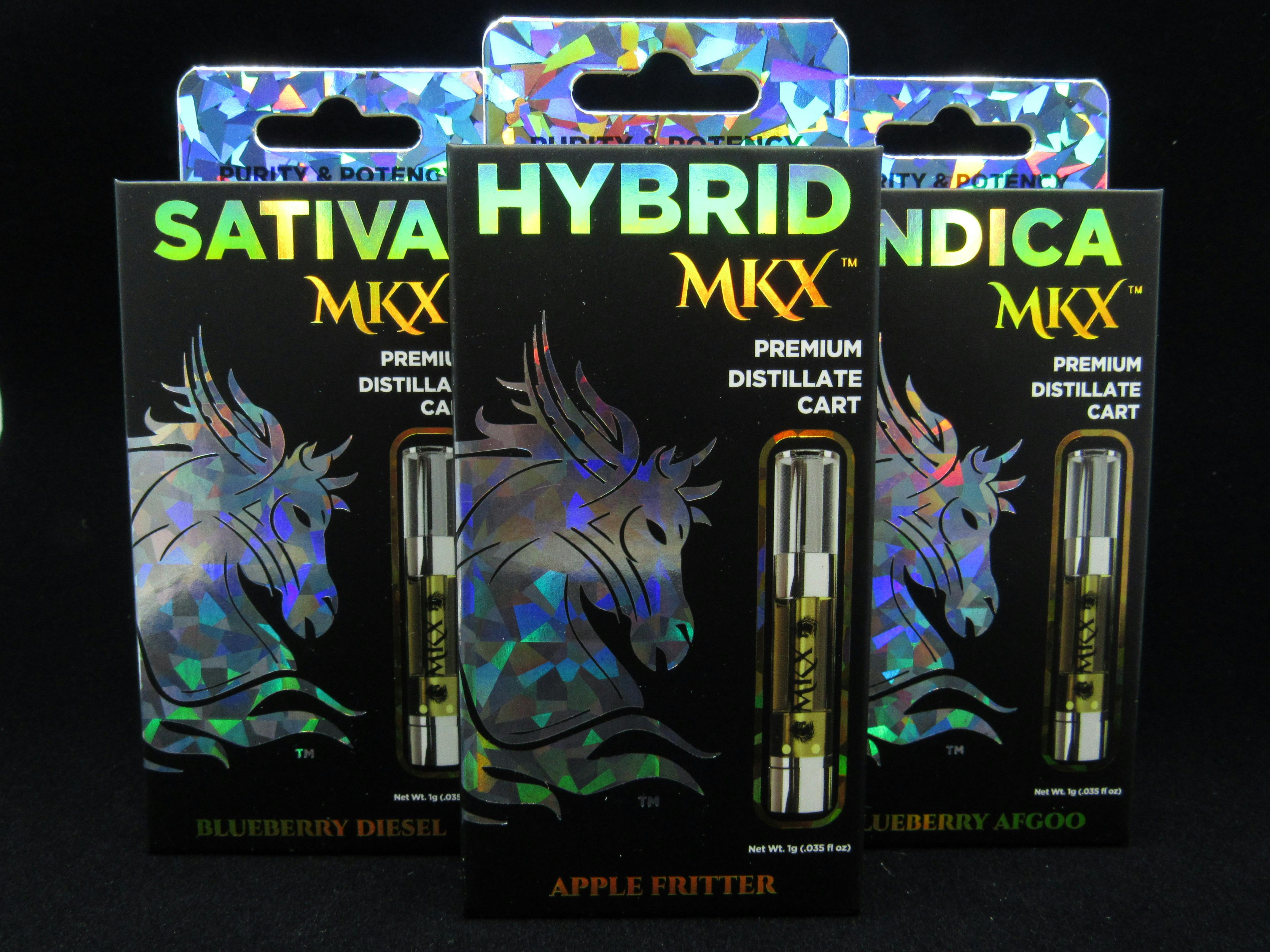 Photograph of product: Blueberry Afgoo 1g Distillate cart | MKX