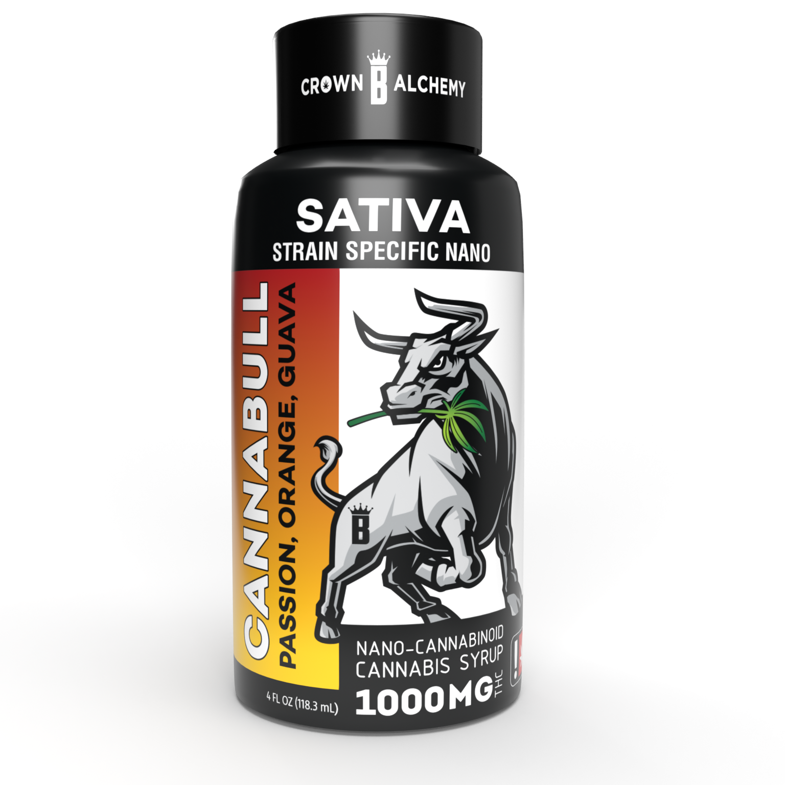Photograph of product: Crown B Alchemy > Cannabull 1000mg > Mango