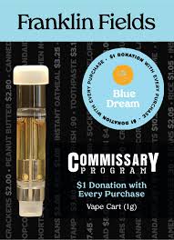Photograph of product: Franklin Fields - Blue Dream - Vape Cart