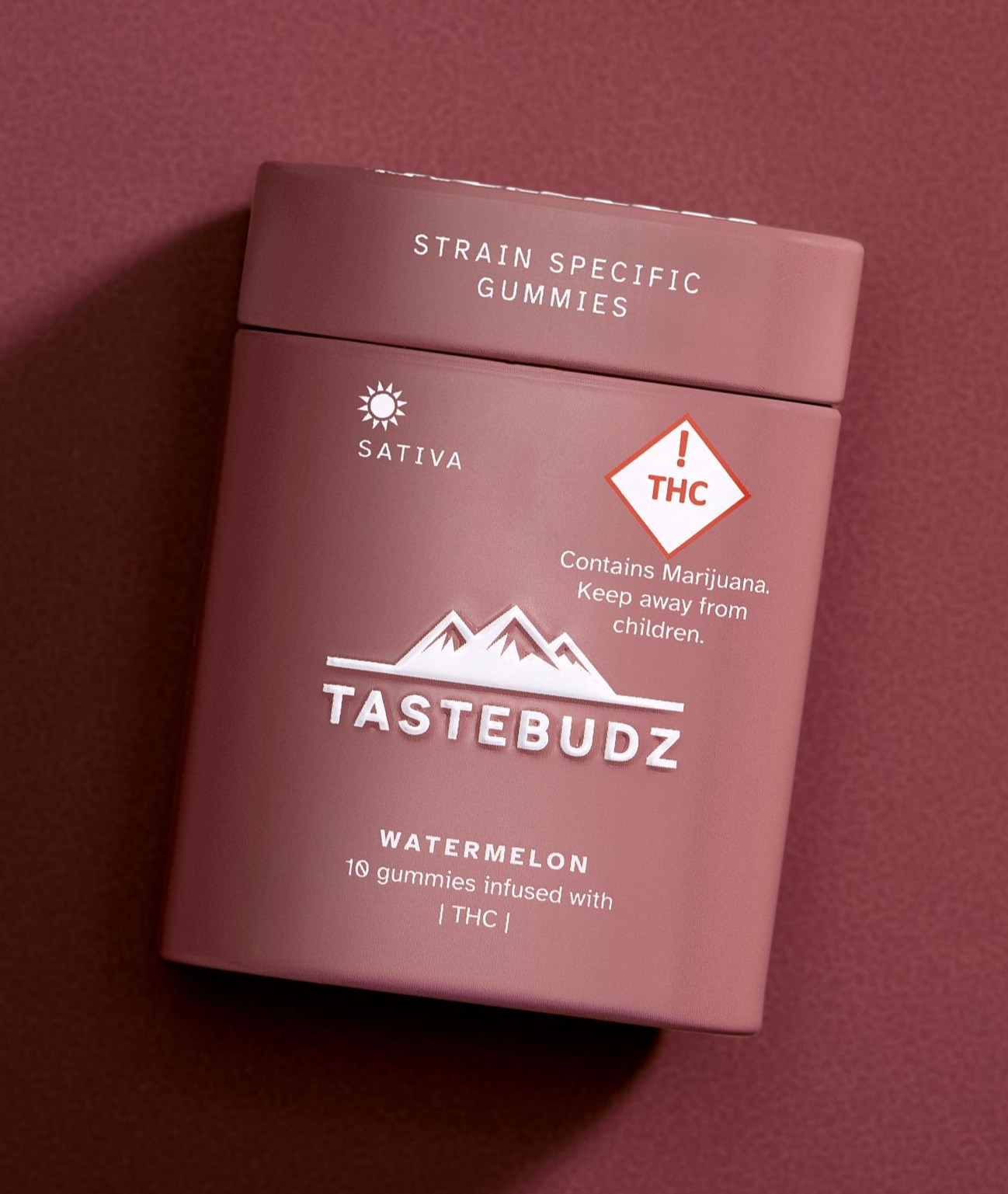 Photograph of product: TasteBudz Gummies Oui'd: Watermelon