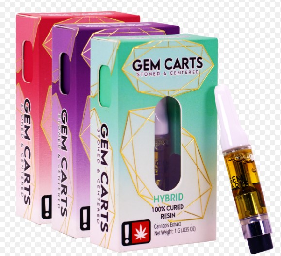 Photograph of product: Cured Resin Cartridge | Cherry Popz | 1g