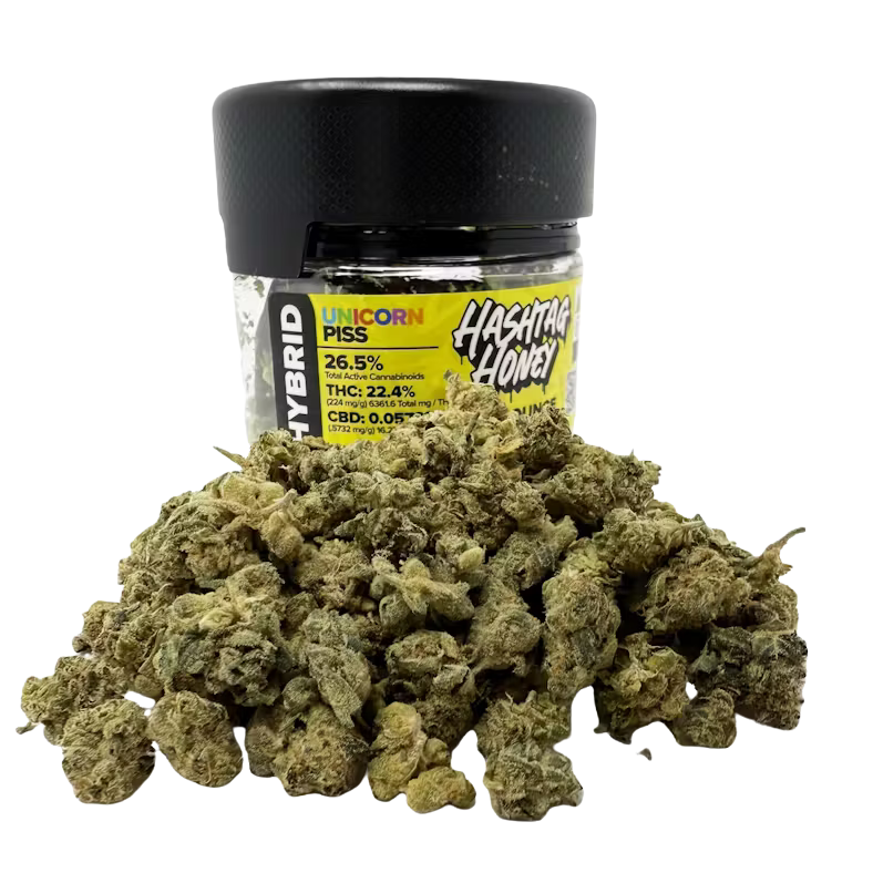 Photograph of product: au chocolattag Honey - Unicorn Piss - Premium Flower - 28g