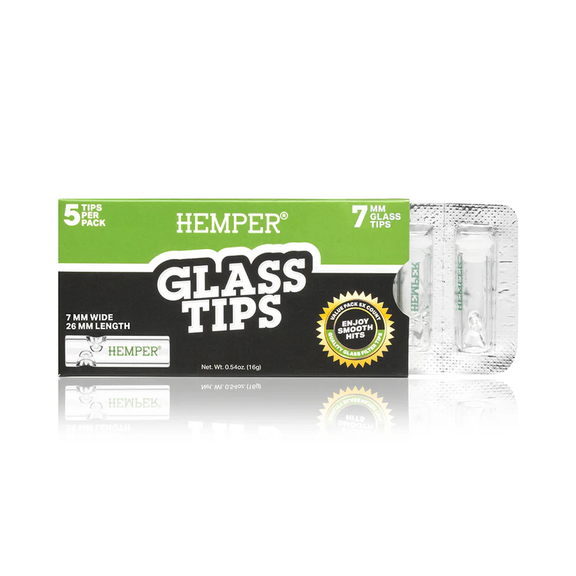 Photograph of product: Hemper Glass tips 5 pack