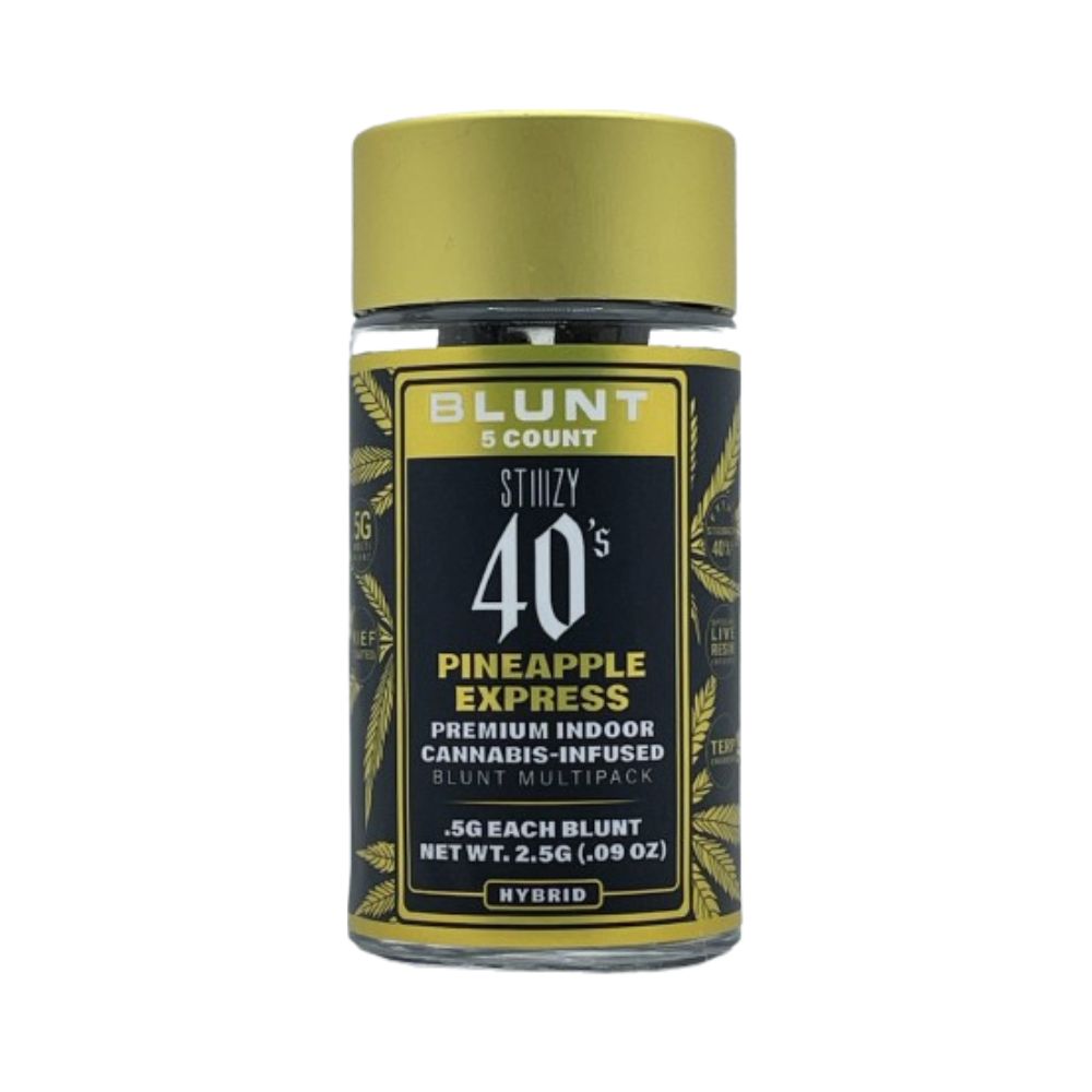 Photograph of product: PINEAPPLE EXPRESS 40'S 5-PACK 2.5G (MINI BLUNTS)