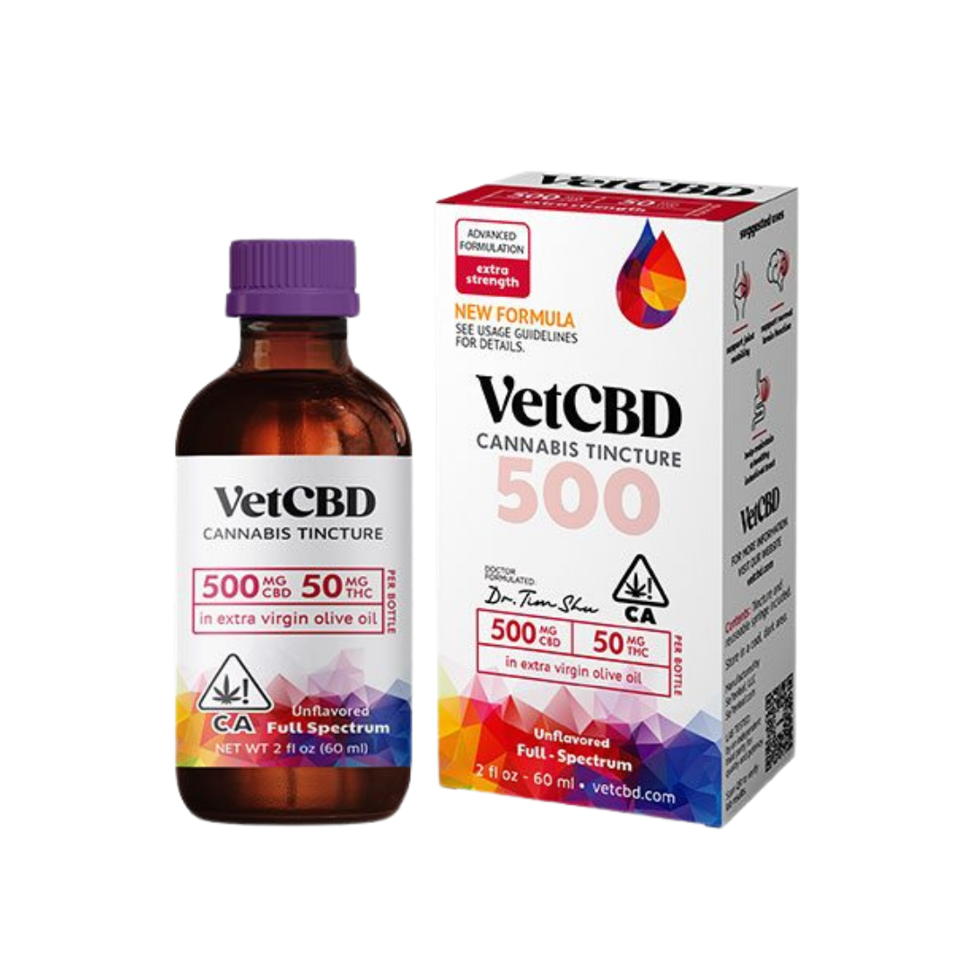 Photograph of product: Vet CBD - Extra Strength - Tincture - 500mg - 2oz