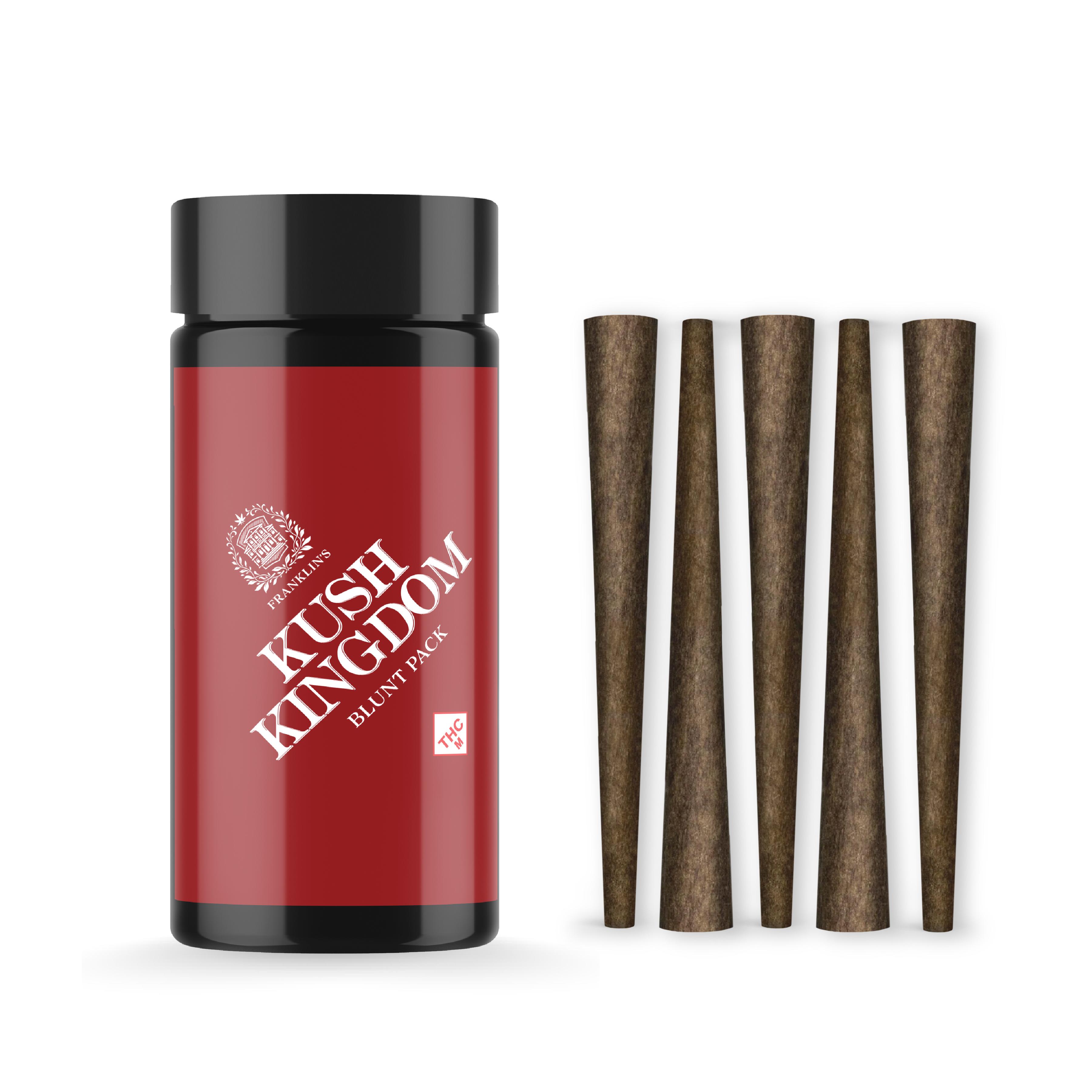 Photograph of Product: 0.75g Blunt 5pk [3.75g] | Kush Kingdom