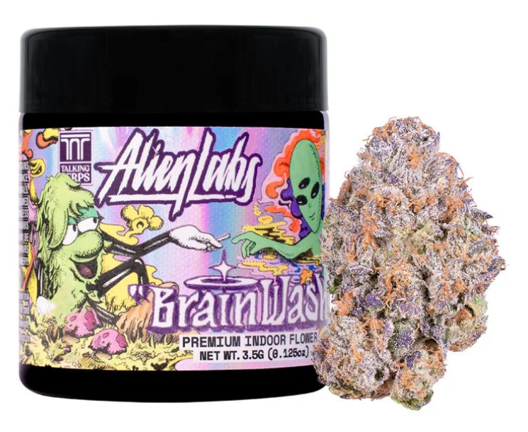 Photograph of product: Brain Wash [H] Non-Infused Flower | Alien Labs - 3.5g