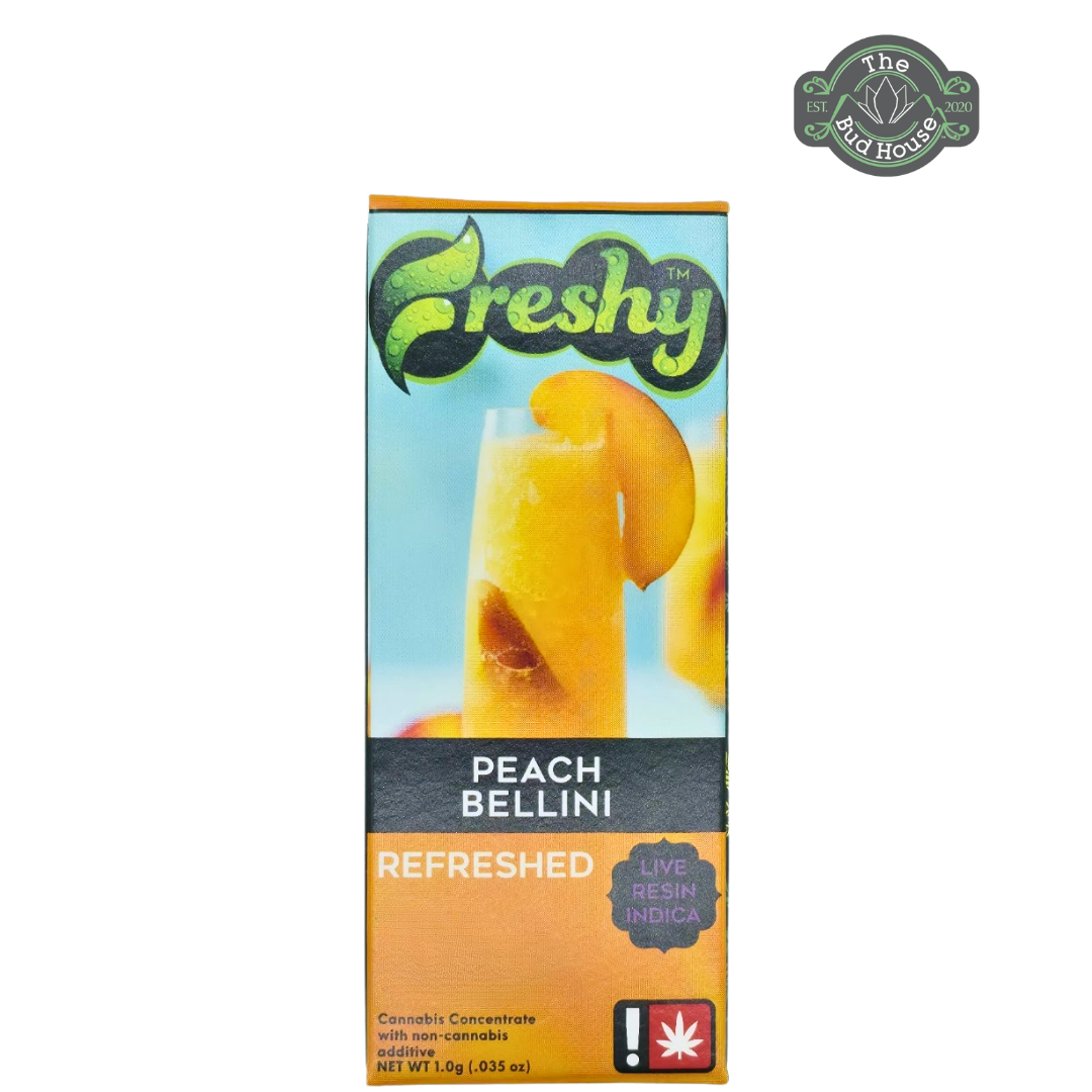 Photograph of product: Freshy 1g PEACH BELLINI FLAV-LR Vape