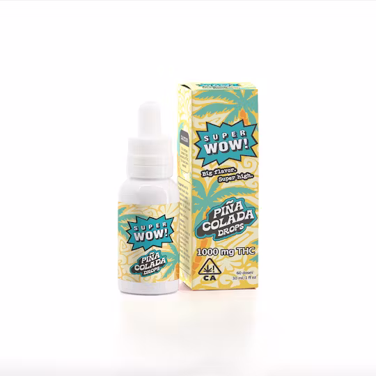 Photograph of product: Proof - SuperWow Tincture - Pina Colada Drops