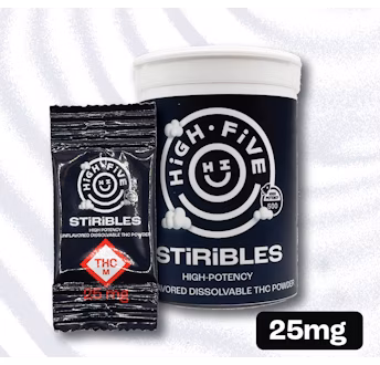 Photograph of product: HIGH FIVE - DRINK MIX - 500MG - 20PK - STIRIBLES DISSOLVABLE TH-oui