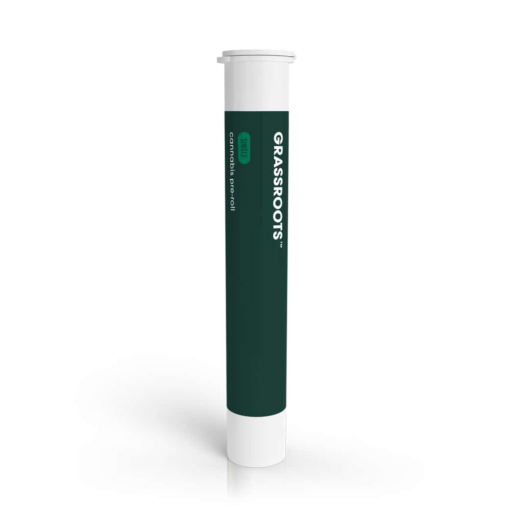 Photograph of product: Grassroots: Kush Mints Pre-Roll