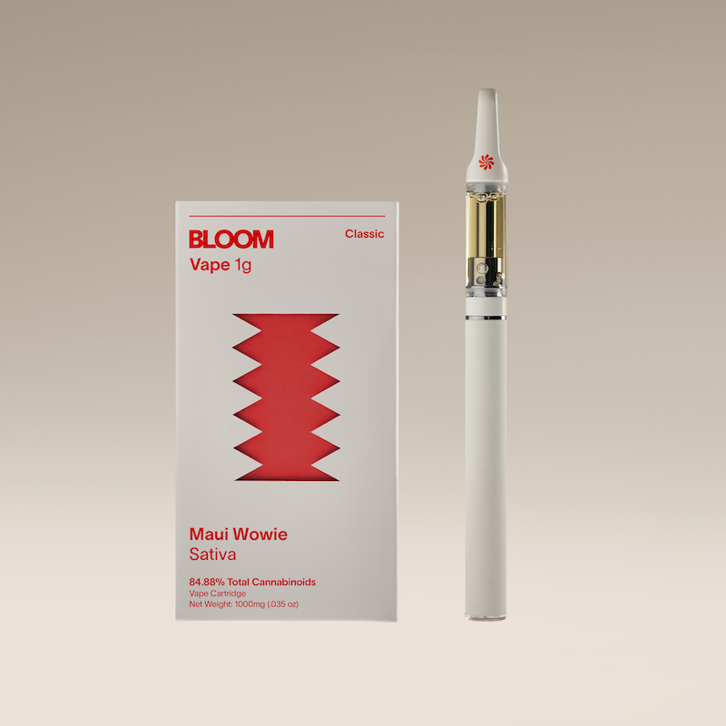 Photograph of product: Bloom Classic | Maui Wowie | Vape Cart