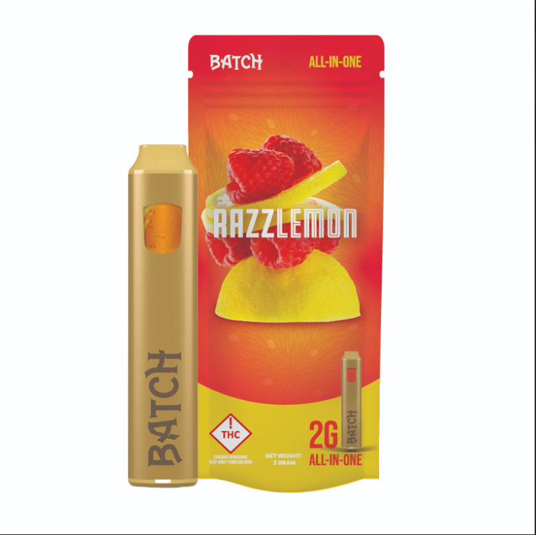 Photograph of product: Batch - Disposables - Razzlemon (S) 2000mg