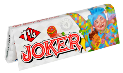 Photograph of product: Joker - 1 1/4" Classic Rolling Papers