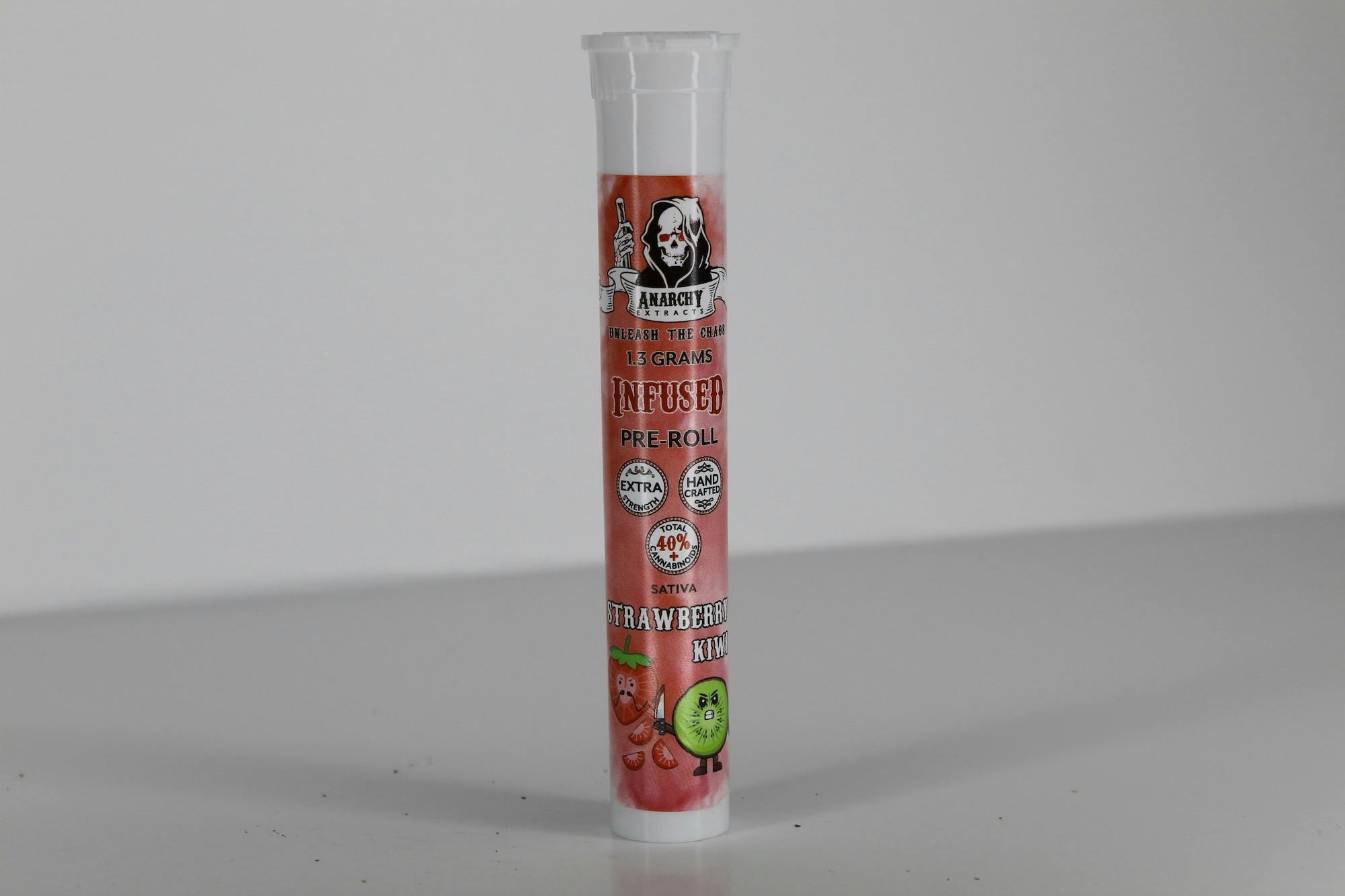Photograph of product: Anarchy | Strawberry Kiwi | 1.3g Pre Roll