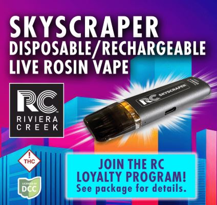 Photograph of product: Skyscraper 0.5g Live Rosin -Disposable