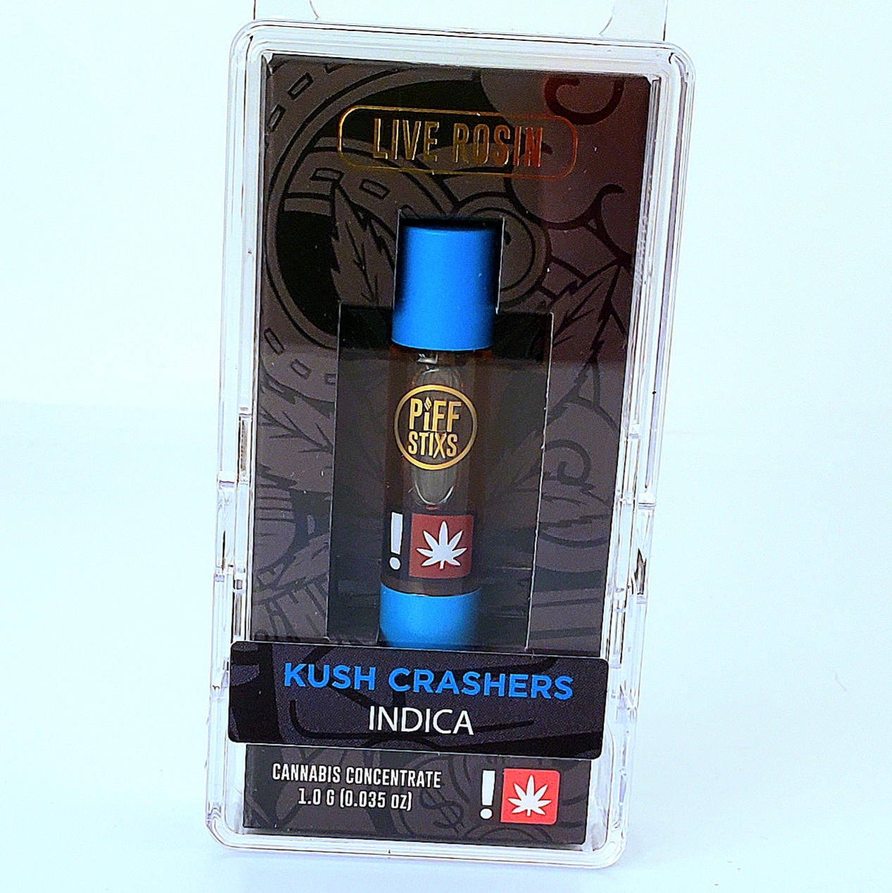 Photograph of product: Piff Stixs - Kush Crashers au chocolat Rosin Cart