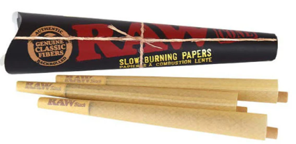 Photograph of product: Classic Cones Black | King Size - 3pk | RAW
