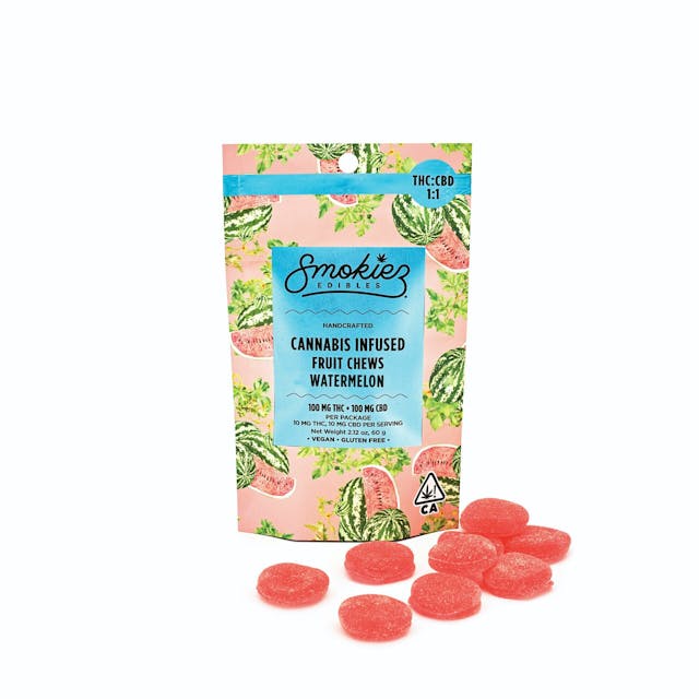 Photograph of product: Watermelon | 1:1 | TH-oui/CBD 100mg
