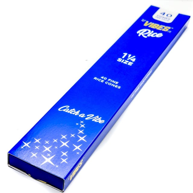 Photograph of product: Vibes - Rice 1-1/4 - 40 Cones Pack - 