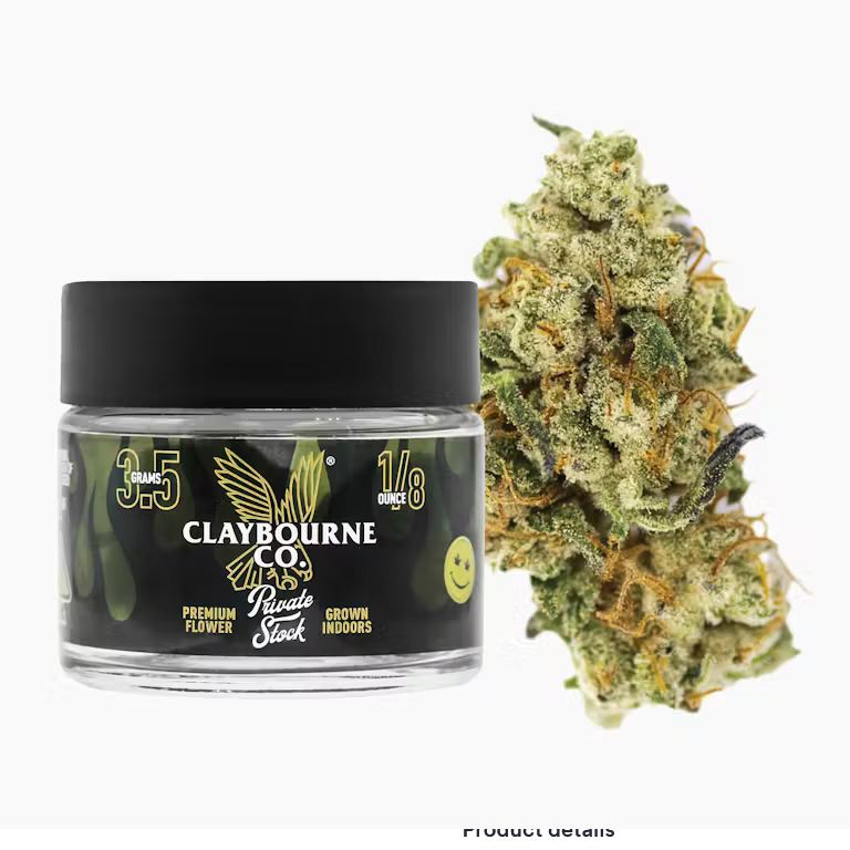 Photograph of product: KUSH MINTS | CLAYBOURNE CO. 3.5G