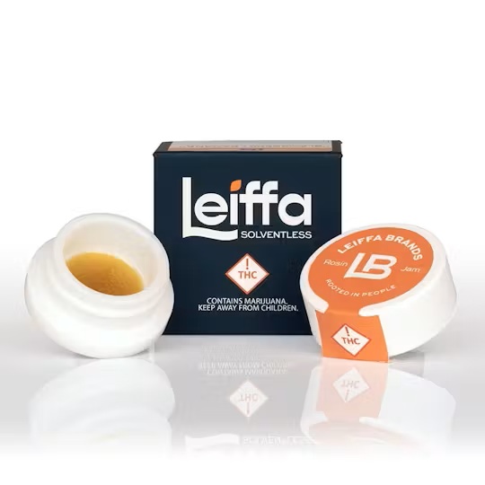 Photograph of product: Leiffa | Live Rosin Jam | Papayalicious