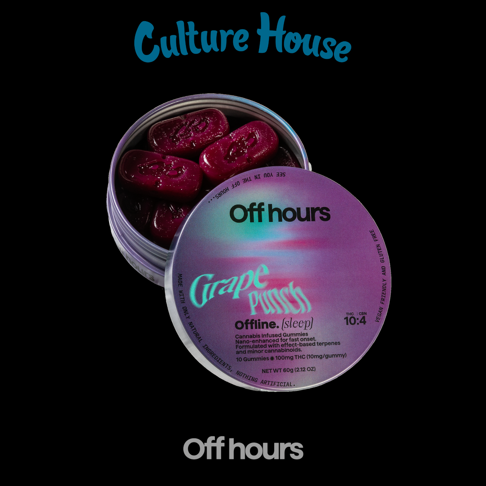 Photograph of product: Grape Punch | Offline | 100mg