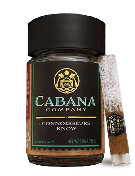 Photograph of product: Cabana | Infused Preroll (3.5g-4pk) Gelato & Cream (I)