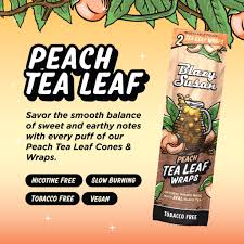 Photograph of product: Blazy Susan Peach Tea Leaf Wrap