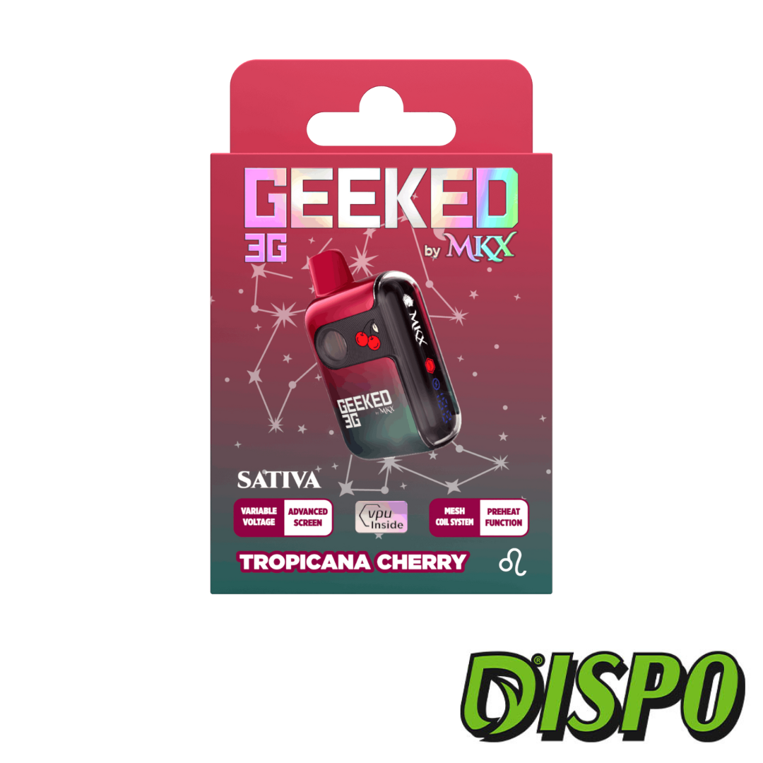 Photograph of product: MKX Geeked - Tropicana Cherry Disposable