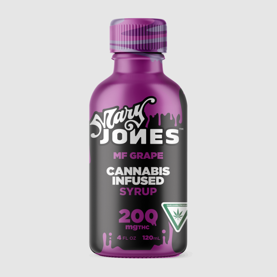 Photograph of product: MARY JONES MF GRAPE SYRUP 200MG