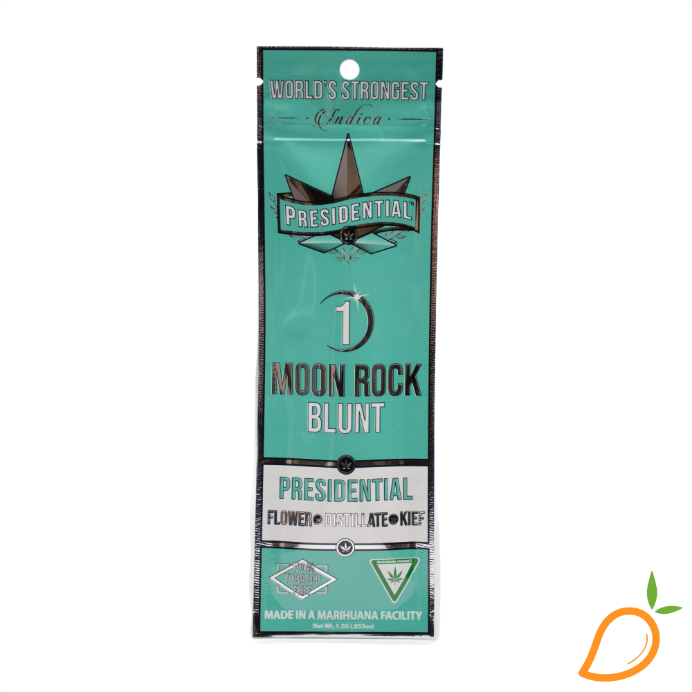 Photograph of product: 1.5g OG Moonrock Infused Blunt Presidential