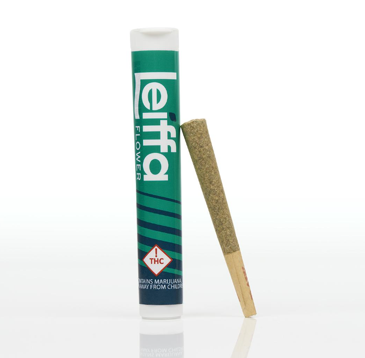 Photograph of product: Leiffa - Grape Plushers (H) - 5pk Joints (5g Total)