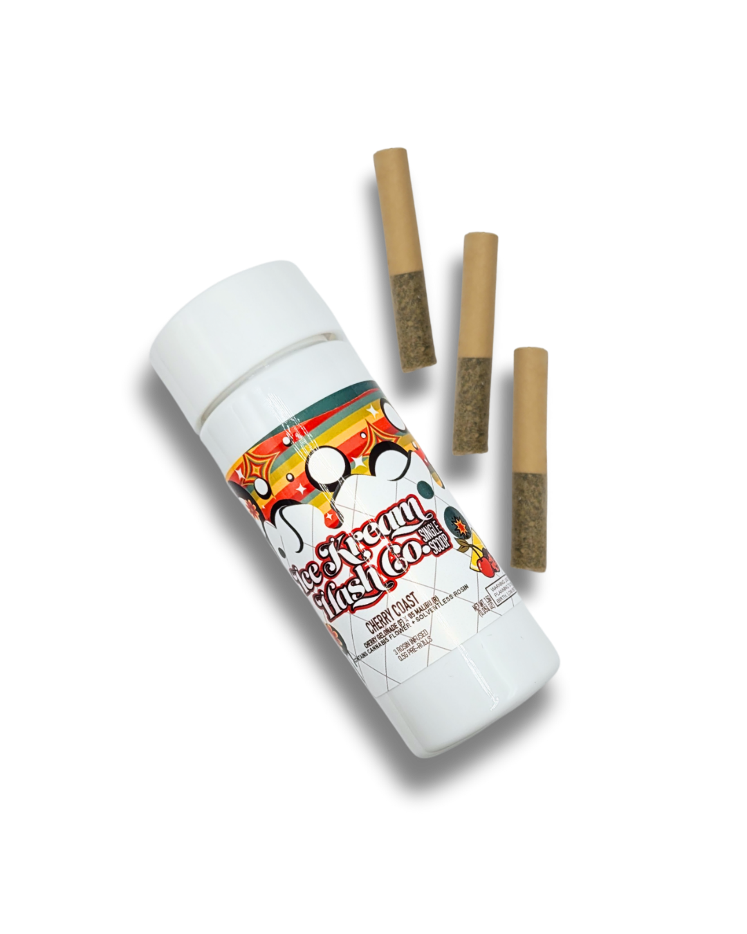 Photograph of product: IKHCO | Cherry Coast | Rosin Infused PRJ | Single Scoops 3pk | 1.5g