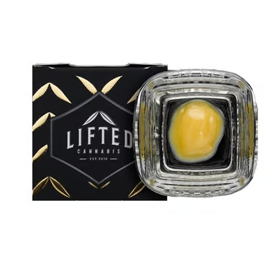 Photograph of product: Lifted CON Ztrufflez Cured Hydrocarbon Extract Badder 1g