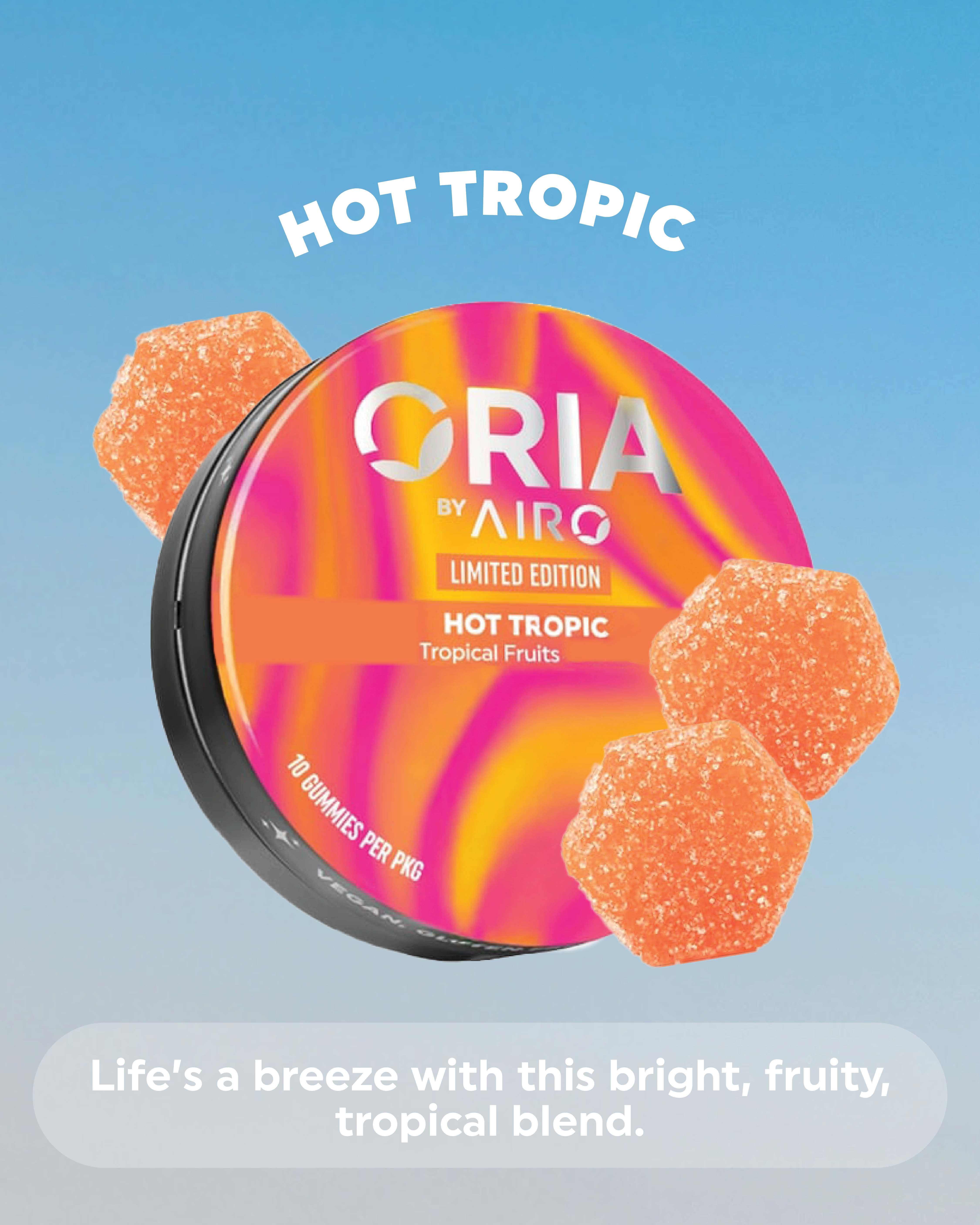 Photograph of product: Hot Tropic | 10mg x 10pcs