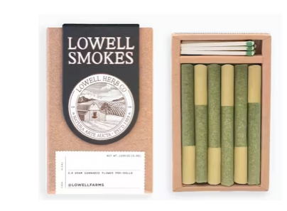 Photograph of product: Lowell - The Happy Hybrid 6-Pack 3.5g