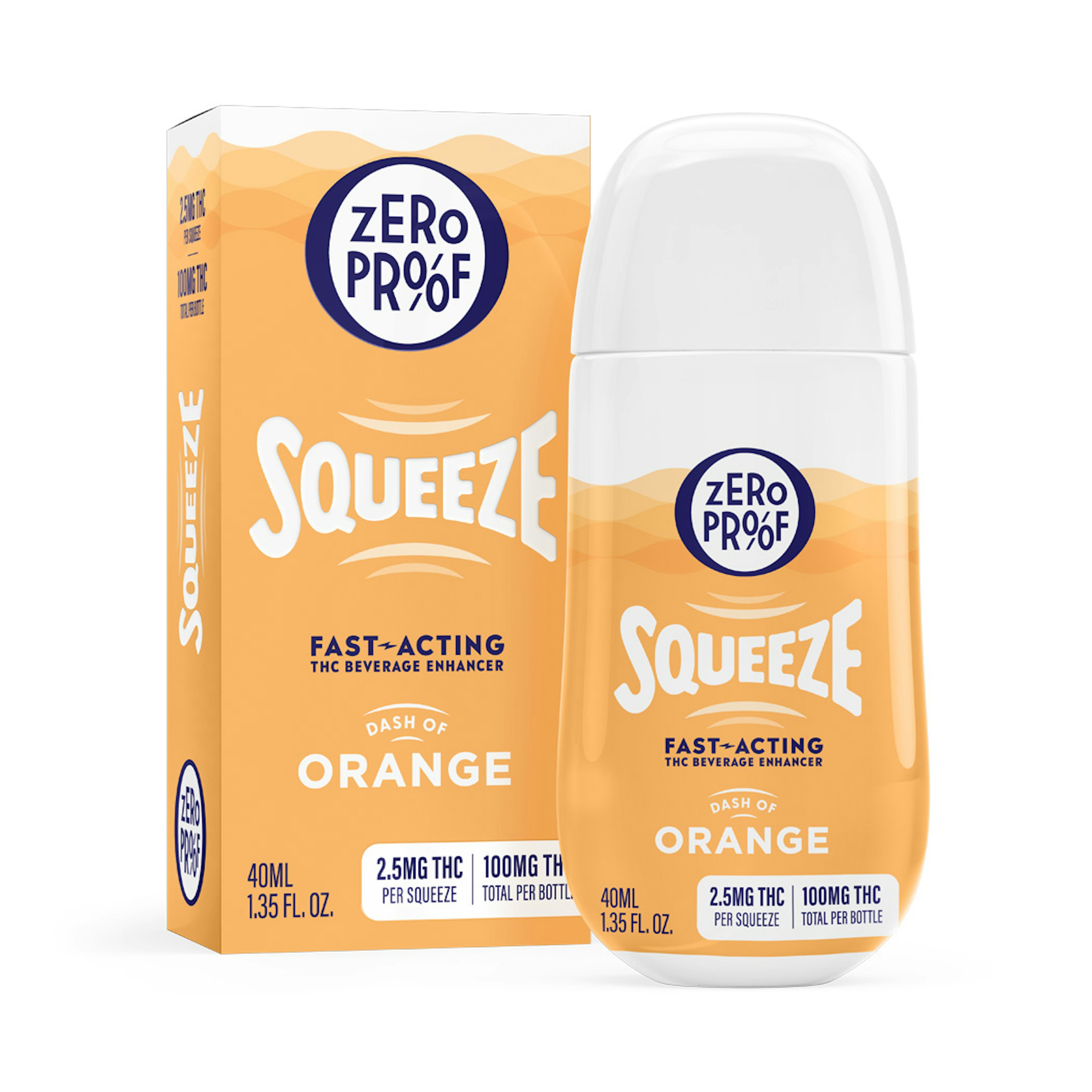 Photograph of product: Zero Proof Squeeze Dash of Orange (H) 00409