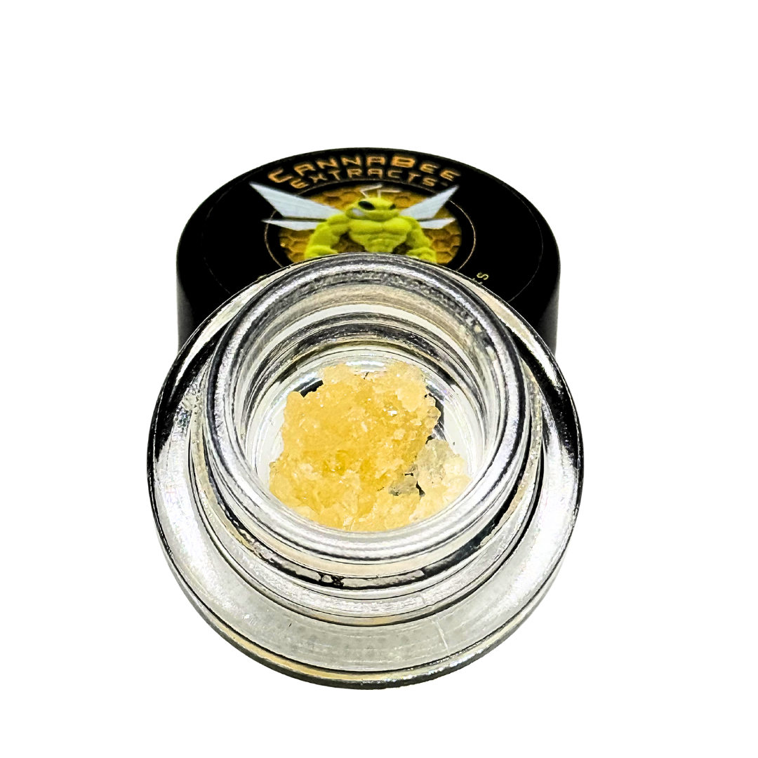 Photograph of product: Cannabee Live Resin Diamonds 1G Cuv'ee Cookies